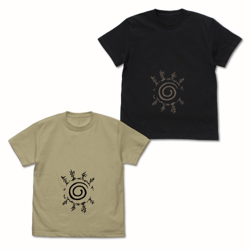 NARUTO-ナルト- 疾風伝 八卦の封印式 Tシャツ Ver.2.0/BLACK-M - 公式商品画像 | AniSmile