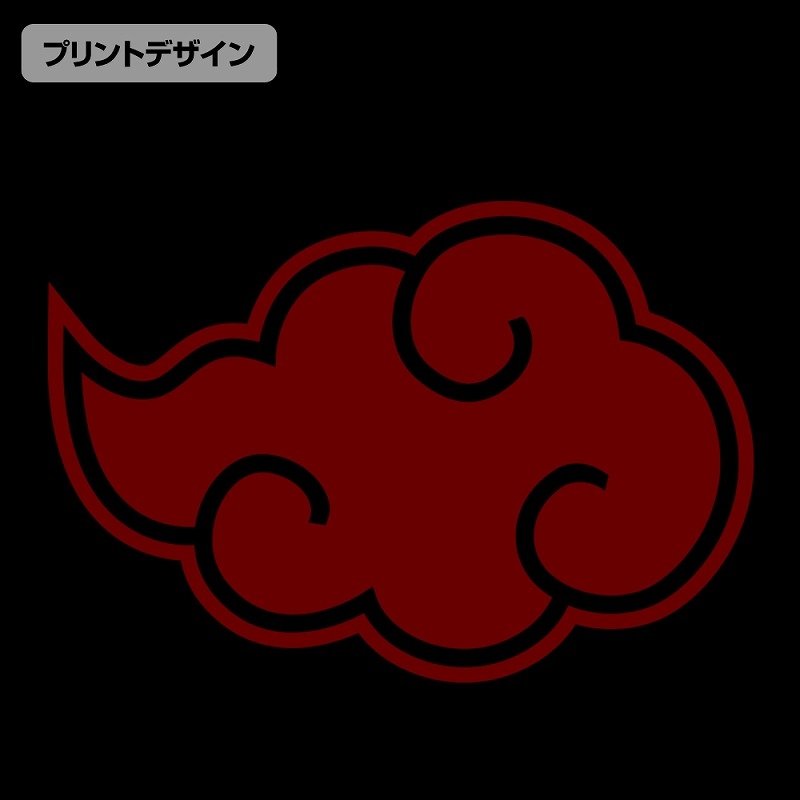 NARUTO-ナルト- 疾風伝 “暁 エコバッグ/BLACK 画像 2 | AniSmile