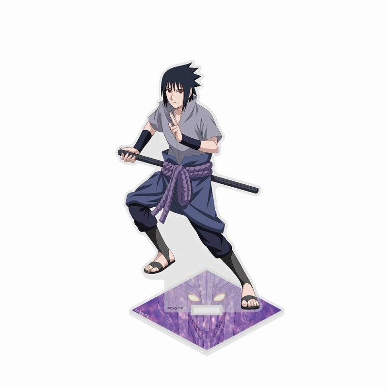 NARUTO-ナルト- 疾風伝 描き下ろし うちはサスケ アクリルスタンド(大) - 公式商品画像 | AniSmile