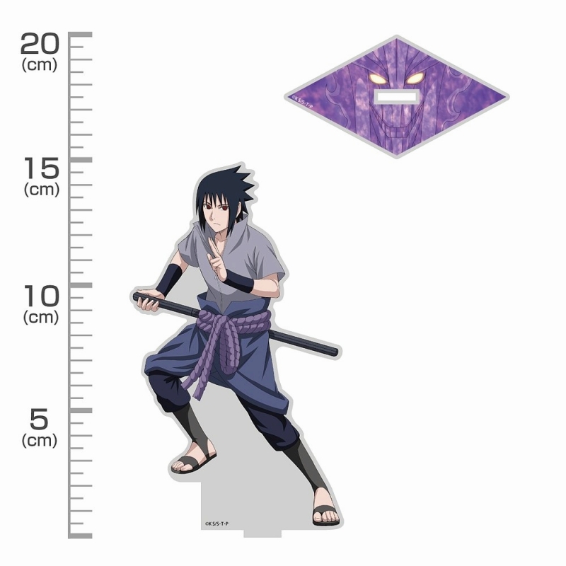 NARUTO-ナルト- 疾風伝 描き下ろし うちはサスケ アクリルスタンド(大) 画像 2 | AniSmile