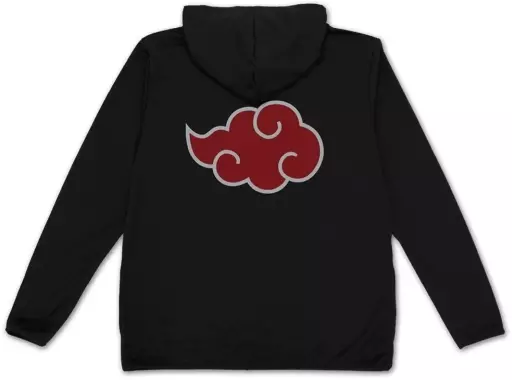 NARUTO-ナルト- 疾風伝 暁 薄手ドライパーカー/BLACK-XL - 公式商品画像 | AniSmile