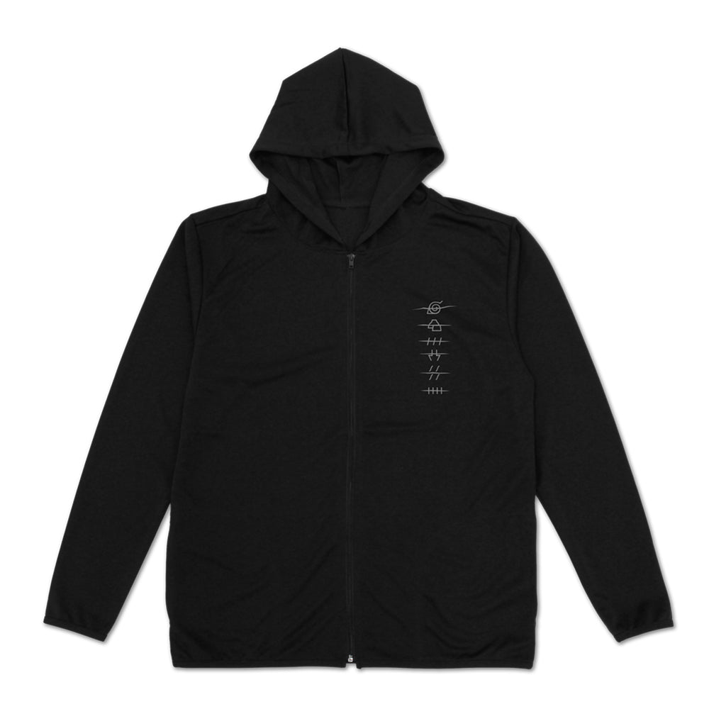NARUTO-ナルト- 疾風伝 暁 薄手ドライパーカー/BLACK-S - 公式商品画像 | AniSmile