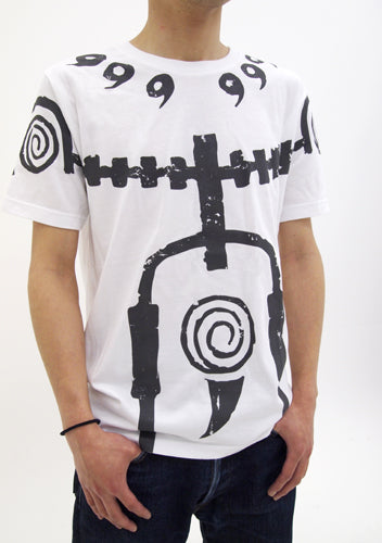 NARUTO-ナルト- 疾風伝 九尾チャクラモードTシャツ/WHITE-S 画像 2 | AniSmile