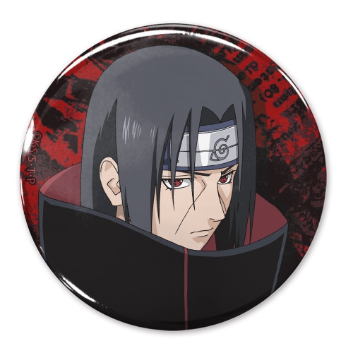 NARUTO -ナルト- 疾風伝 うちはイタチ 65mm缶バッジ - 公式商品画像 | AniSmile