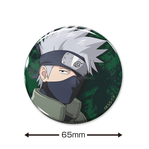 NARUTO -ナルト- 疾風伝 はたけカカシ 65mm缶バッジ 画像 2 | AniSmile