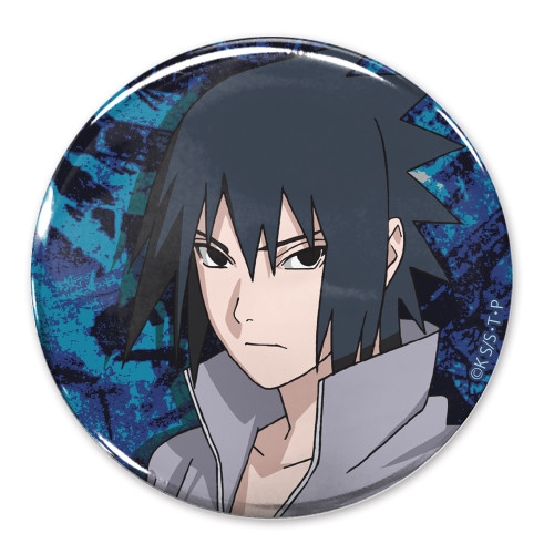 NARUTO -ナルト- 疾風伝 うちはサスケ 65mm缶バッジ - 公式商品画像 | AniSmile