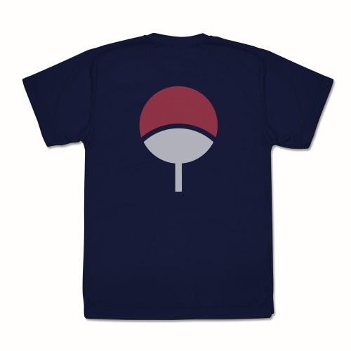 NARUTO -ナルト- 疾風伝 うちは ドライTシャツ/NAVY-S 画像 3 | AniSmile