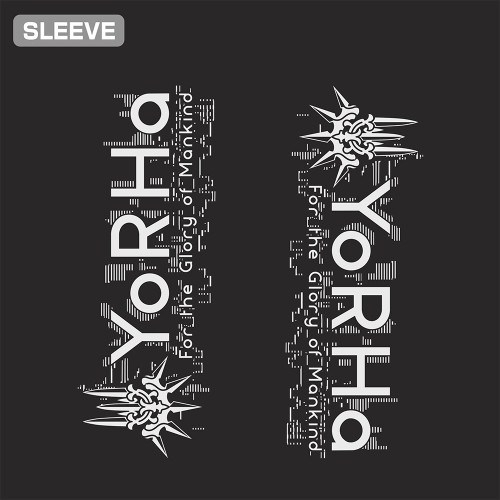 NieR:Automata Ver1.1a ヨルハ部隊 袖リブロングスリーブTシャツ/BLACK-XL 画像 3 | AniSmile