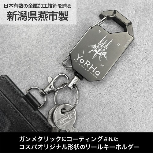 NieR:Automata Ver1.1a ヨルハ部隊 リールキーホルダー 画像 2 | AniSmile