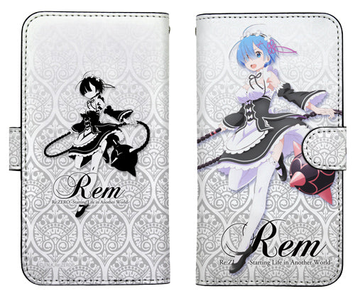 Re:ゼロから始める異世界生活 レムとモーニングスター 手帳型スマホカバー148 - 公式商品画像 | AniSmile