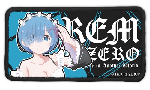 Re:ゼロから始める異世界生活 レム 脱着式フルカラーワッペン - 公式商品画像 | AniSmile