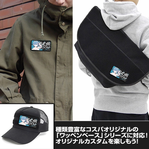 Re:ゼロから始める異世界生活 レム 脱着式フルカラーワッペン 画像 2 | AniSmile