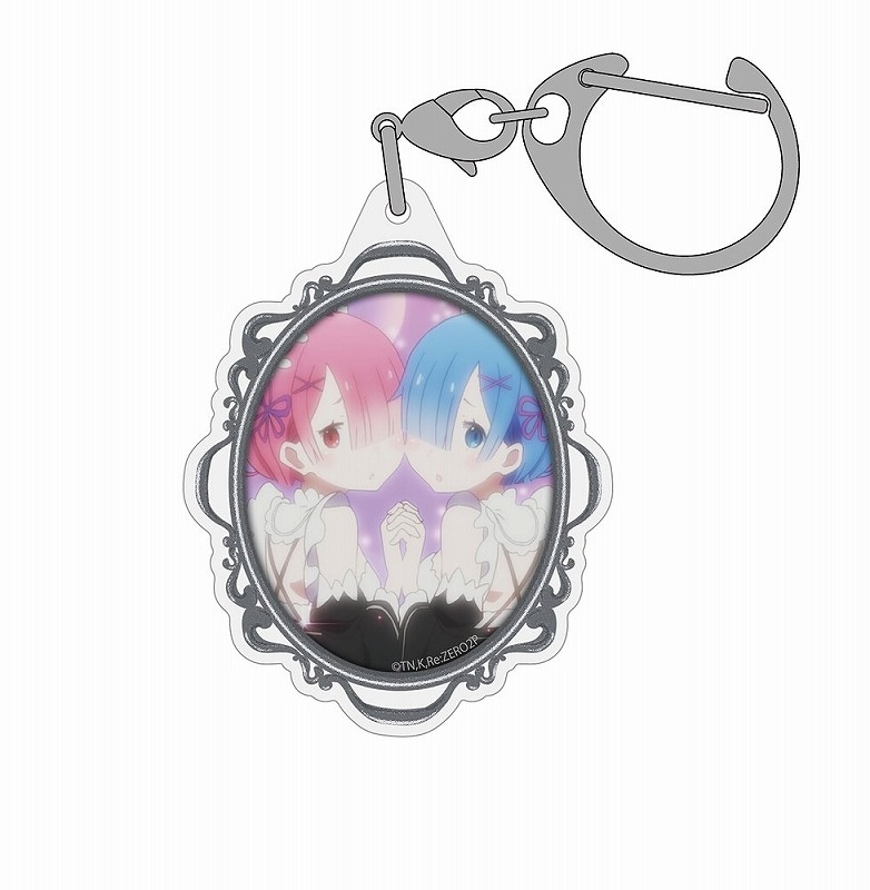 Re:ゼロから始める異世界生活 双子のラム&レム アクリルキーホルダー - 公式商品画像 | AniSmile