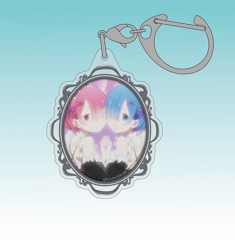 Re:ゼロから始める異世界生活 双子のラム&レム アクリルキーホルダー 画像 2 | AniSmile