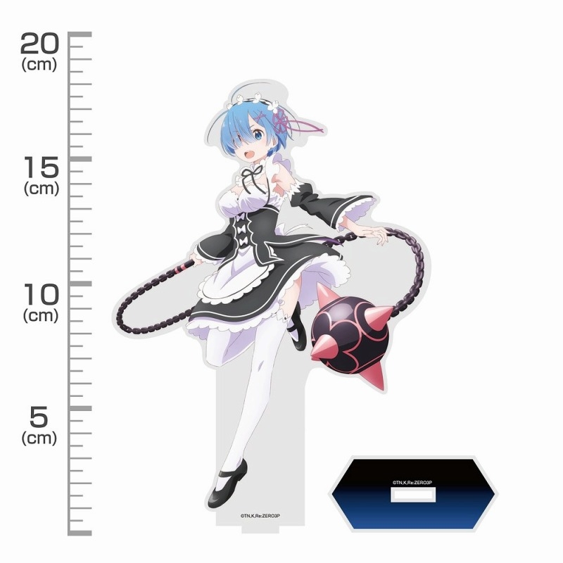 Re:ゼロから始める異世界生活 レムとモーニングスター アクリルスタンド(大) 画像 2 | AniSmile