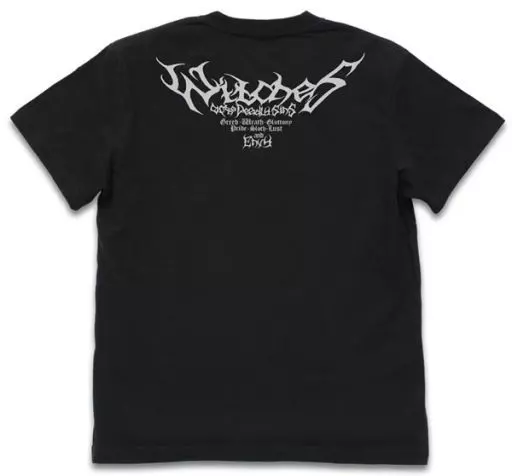 Re:ゼロから始める異世界生活 大罪の魔女 Tシャツ/BLACK-L 画像 2 | AniSmile