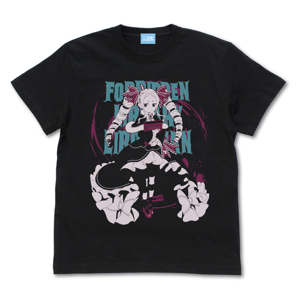 Re:ゼロから始める異世界生活 ベアトリス Tシャツ/BLACK-S - 公式商品画像 | AniSmile