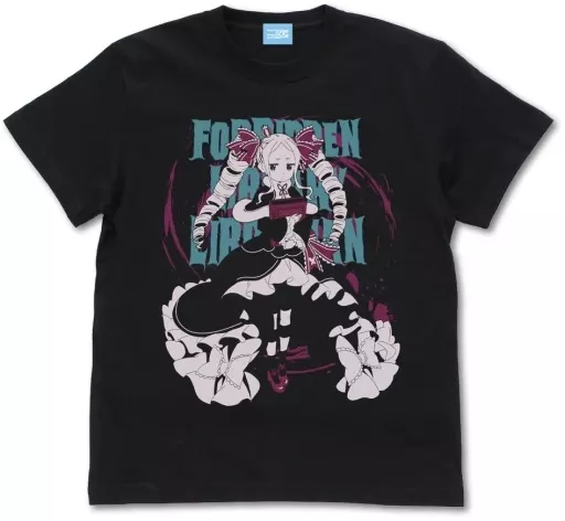 Re:ゼロから始める異世界生活 ベアトリス Tシャツ/BLACK-M - 公式商品画像 | AniSmile