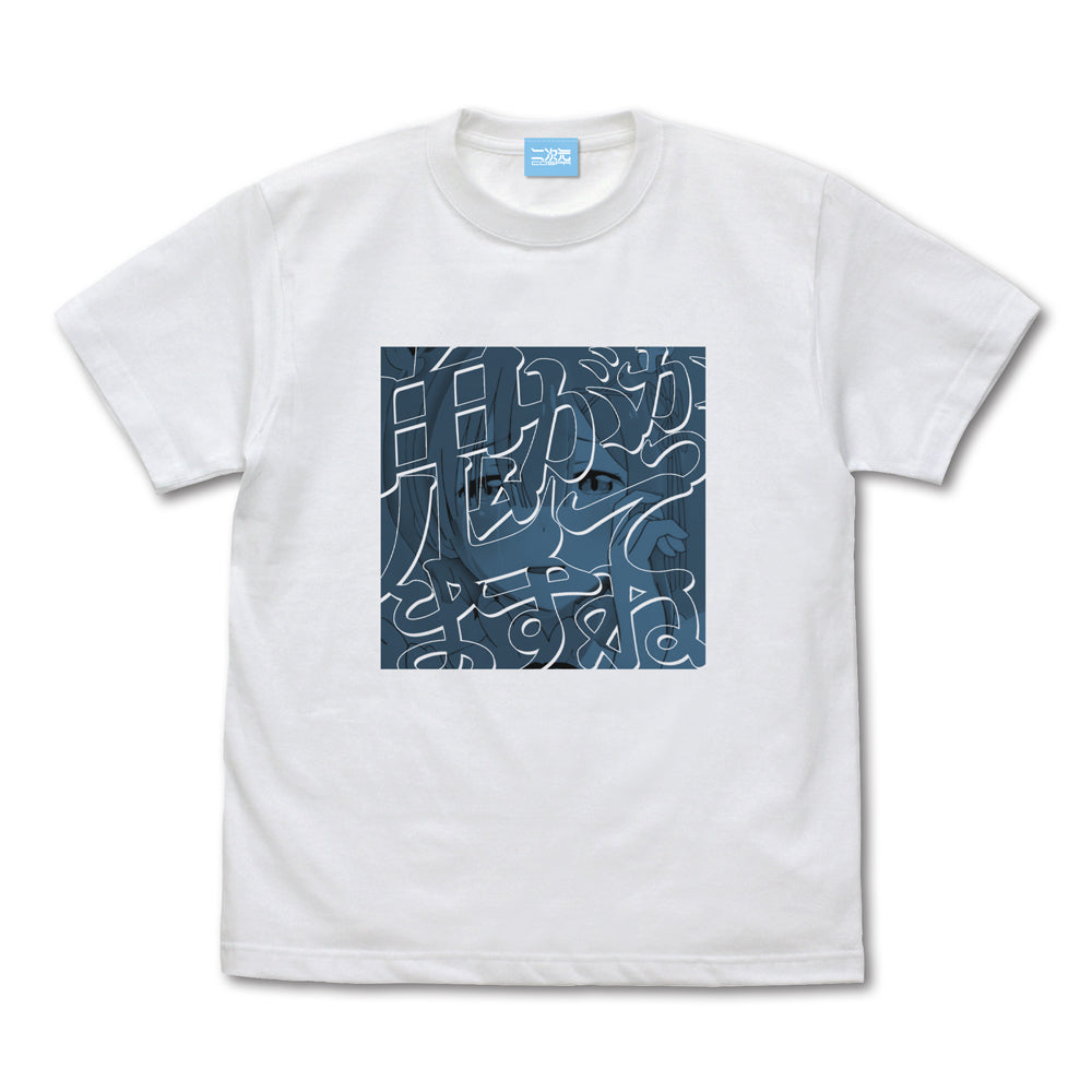 Re:ゼロから始める異世界生活 鬼がかってますね グラフィック Tシャツ/WHITE-S - 公式商品画像 | AniSmile