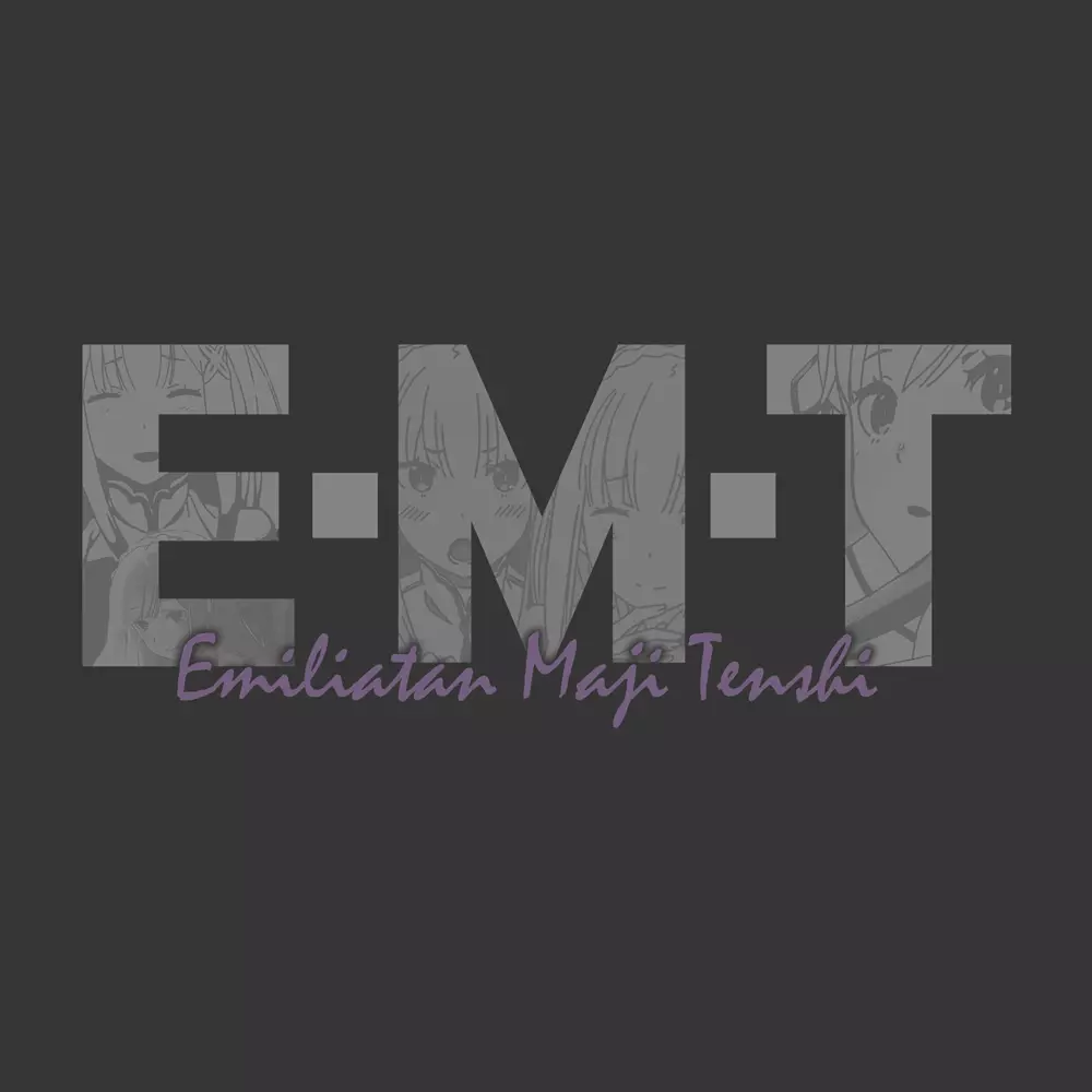 Re:ゼロから始める異世界生活 E・M・T Tシャツ Ver.2.0/SUMI-M 画像 2 | AniSmile