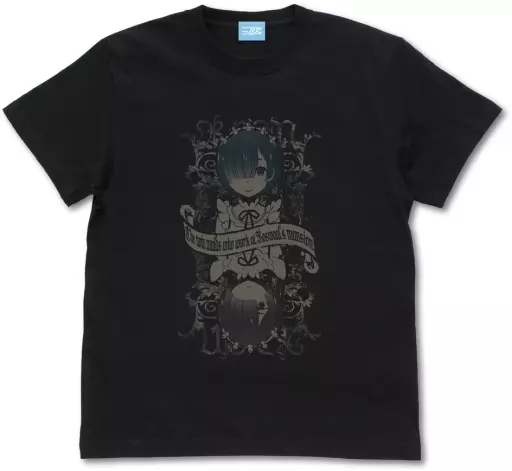 Re:ゼロから始める異世界生活 ラム&レム Tシャツ Ver.2.0/BLACK-M - 公式商品画像 | AniSmile