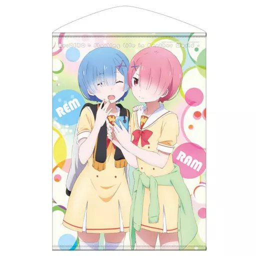 Re:ゼロから始める異世界生活 レム&ラム B2タペストリー - 公式商品画像 | AniSmile