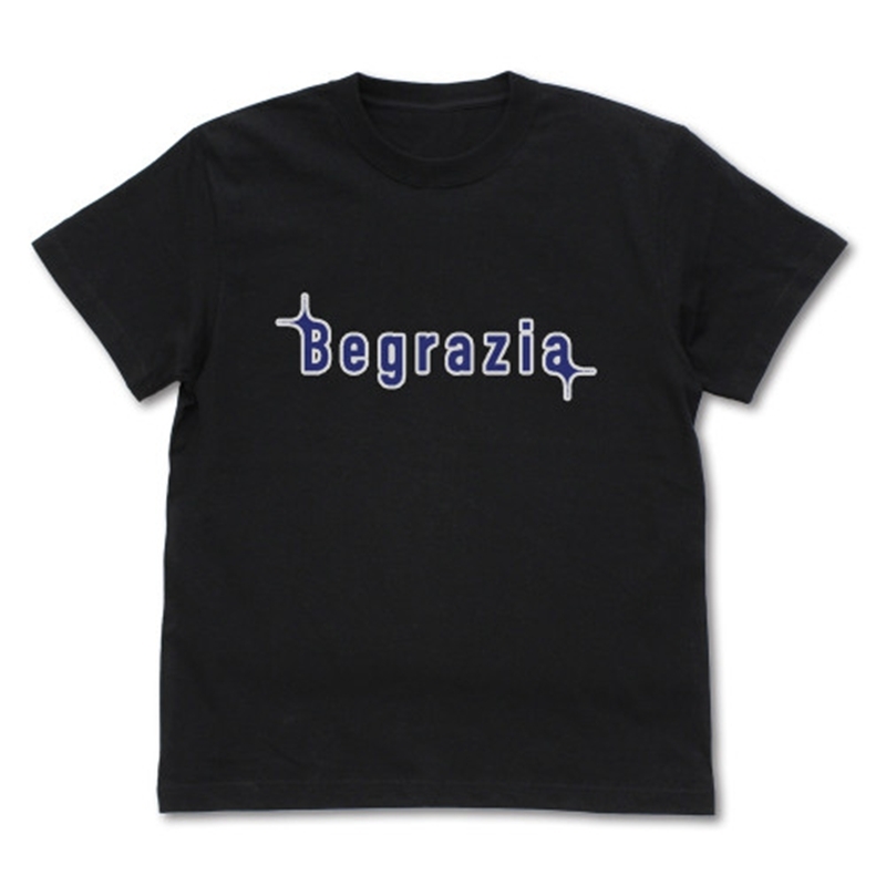 学園アイドルマスター Begrazia Tシャツ/BLACK-M - 公式商品画像 | AniSmile