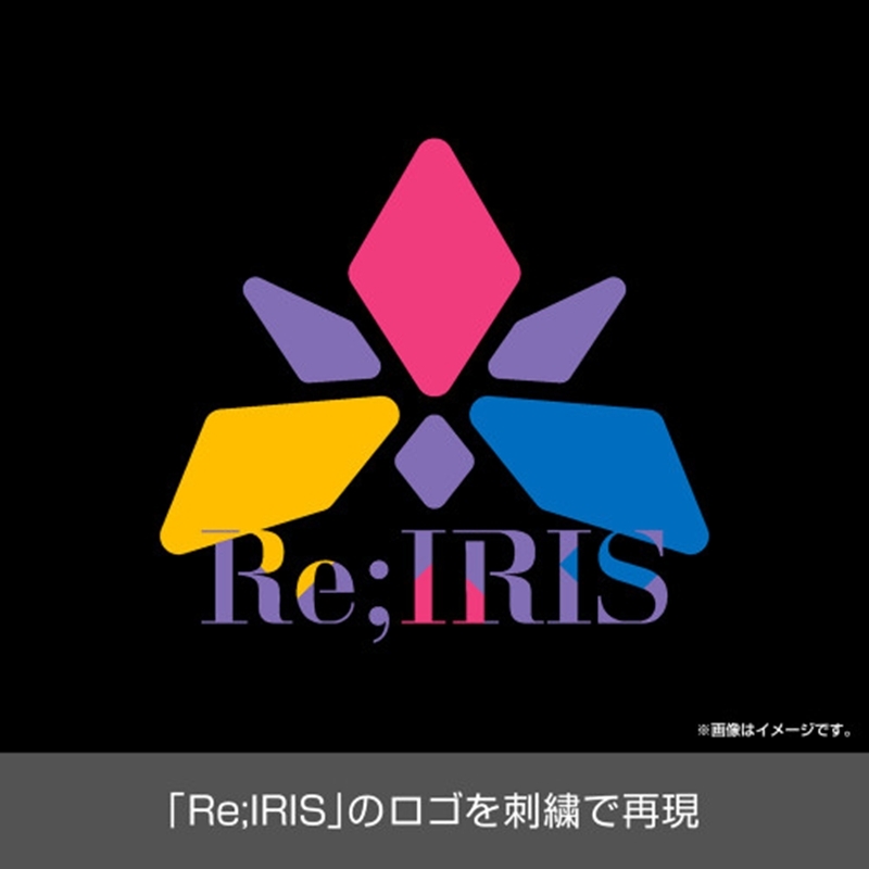 学園アイドルマスター Re;IRIS 刺繍ローキャップ/BLACK 画像 3 | AniSmile