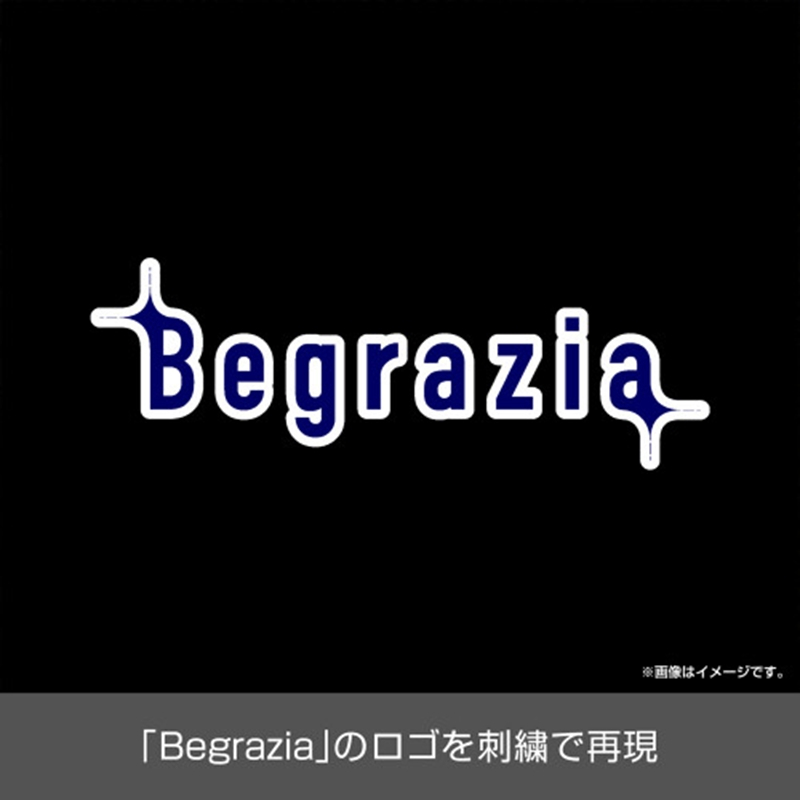 学園アイドルマスター Begrazia 刺繍ローキャップ/BLACK 画像 3 | AniSmile