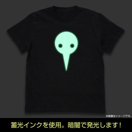 EVANGELION 使徒 蓄光Tシャツ/BLACK-S 画像 2 | AniSmile