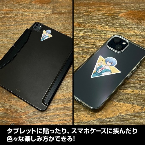 EVANGELION 描き下ろし 綾波レイ ミニステッカーセット 制服Ver. 图片 3 | AniSmile