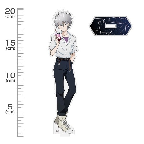 EVANGELION 描き下ろし 渚カヲル アクリルスタンド(大) 制服Ver. 图片 2 | AniSmile