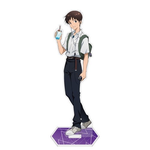 EVANGELION 描き下ろし 碇シンジ アクリルスタンド(大) 制服Ver. - AniSmile