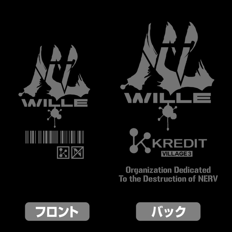 EVANGELION WILLE&KREDIT 薄手ドライパーカー/BLACK-XL 画像 5 | AniSmile