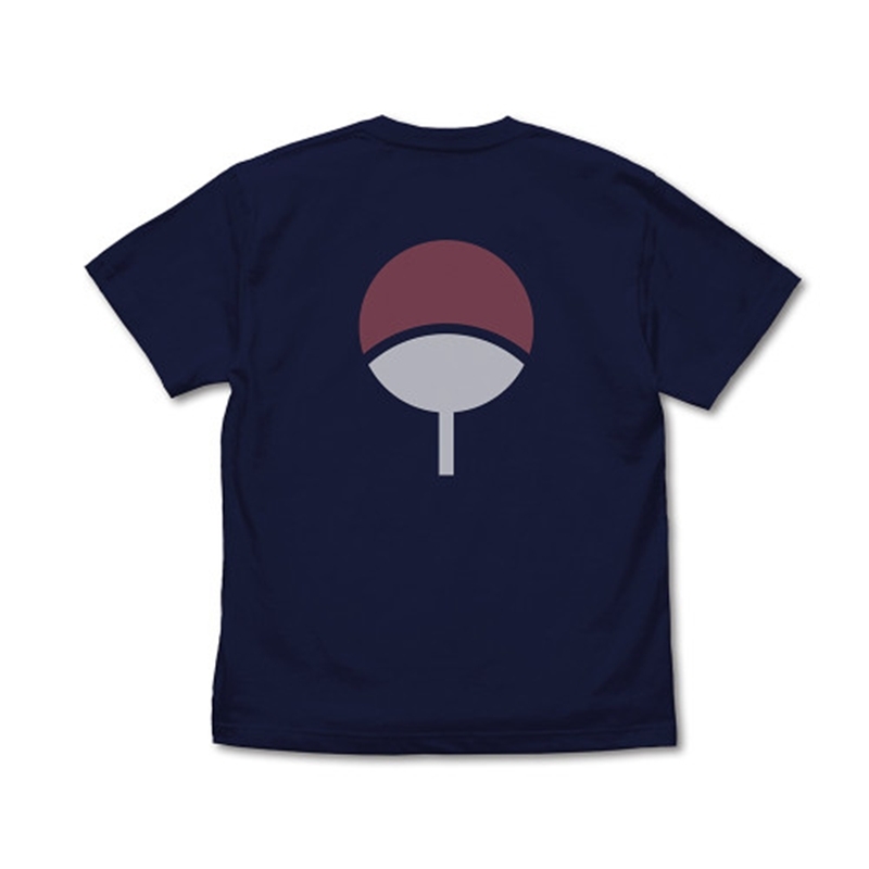 NARUTO-ナルト- 疾風伝 うちは一族 Tシャツ/NAVY-XL 画像 2 | AniSmile