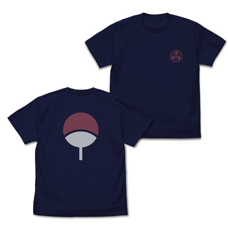 NARUTO-ナルト- 疾風伝 うちは一族 Tシャツ/NAVY-S - 公式商品画像 | AniSmile