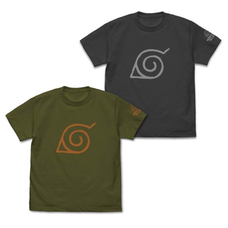 NARUTO-ナルト- 疾風伝 木ノ葉隠れの里 Tシャツ/MOSS-L - 公式商品画像 | AniSmile