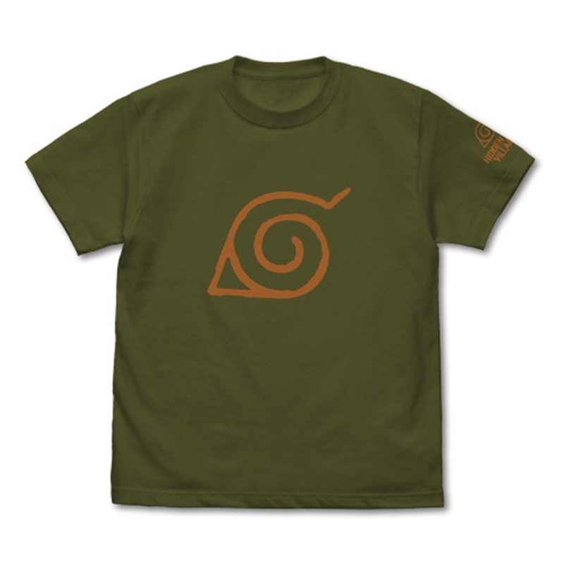 NARUTO-ナルト- 疾風伝 木ノ葉隠れの里 Tシャツ/MOSS-M 画像 2 | AniSmile