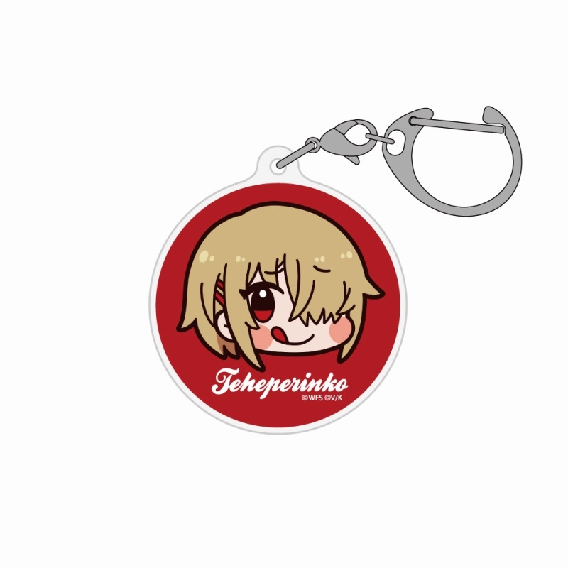 ヘブンバーンズレッド 月歌の「てへぺりんこ」 アクリルマルチキーホルダー - 公式商品画像 | AniSmile