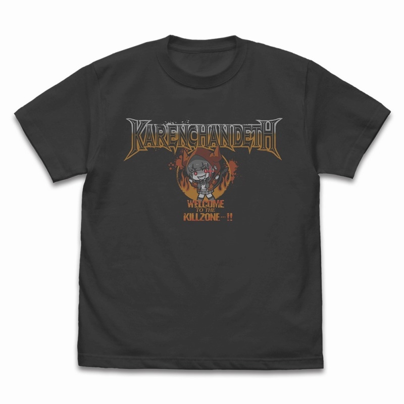 ヘブンバーンズレッド 「カレンちゃんでーーーーす!!」 Tシャツ/SUMI-S - 公式商品画像 | AniSmile