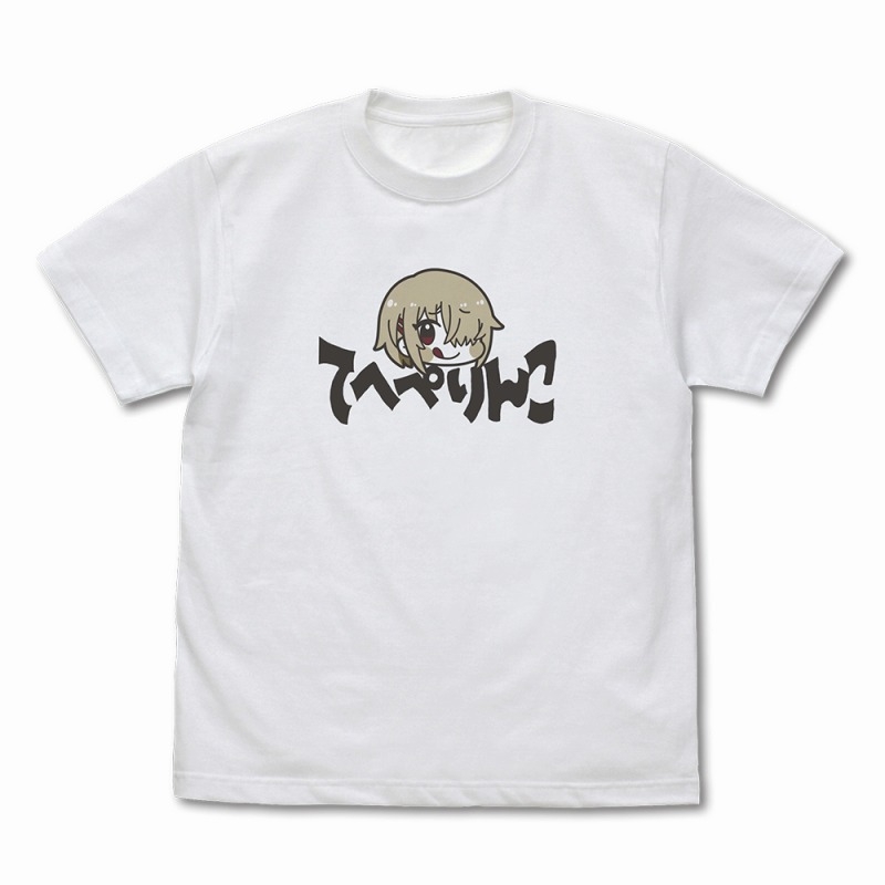 ヘブンバーンズレッド 月歌の「てへぺりんこ」 Tシャツ/WHITE-M - 公式商品画像 | AniSmile