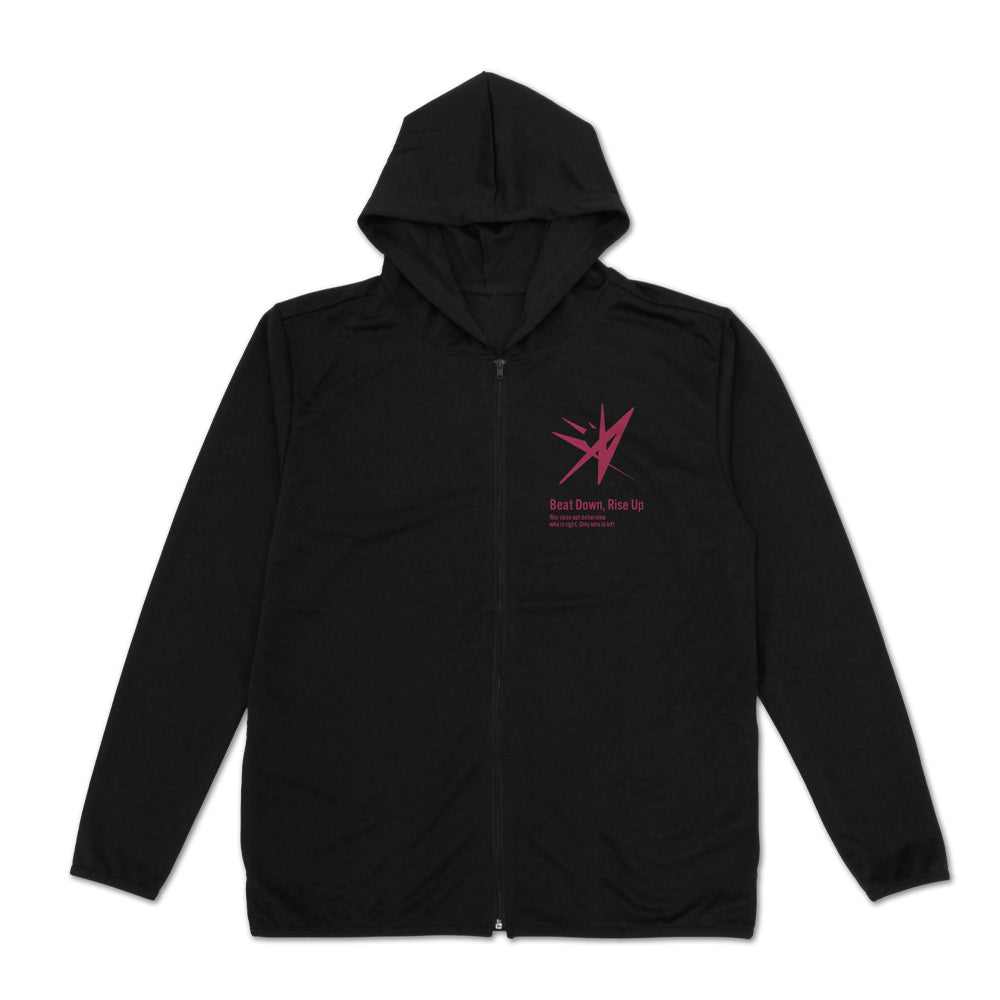 ヘブンバーンズレッド 31A 部隊ロゴ 薄手ドライパーカー/BLACK-S 画像 2 | AniSmile