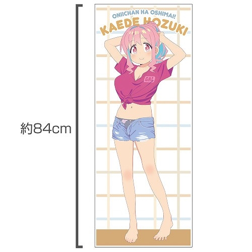 お兄ちゃんはおしまい! 描き下ろし 穂月かえで ハイブリッドフェイスタオル 銭湯上がりのお着替え 画像 2 | AniSmile