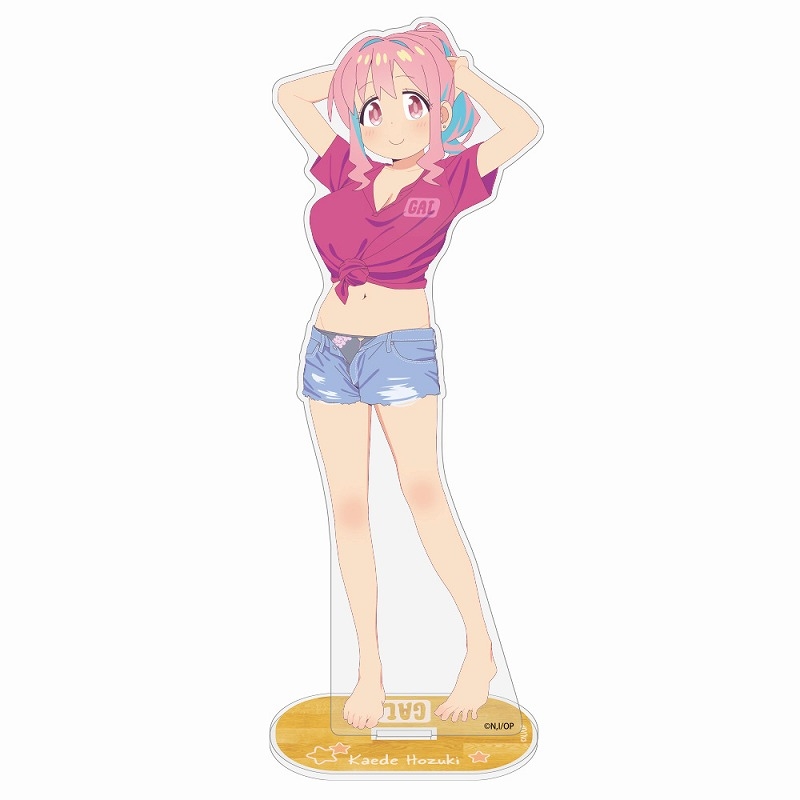 お兄ちゃんはおしまい! 描き下ろし 穂月かえで アクリルスタンド(大)銭湯上がりのお着替えVer. - 公式商品画像 | AniSmile