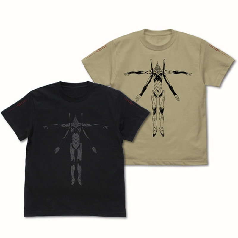 EVANGELION エヴァンゲリオン第13号機 Tシャツ/SAND KHAKI-L - 公式商品画像 | AniSmile