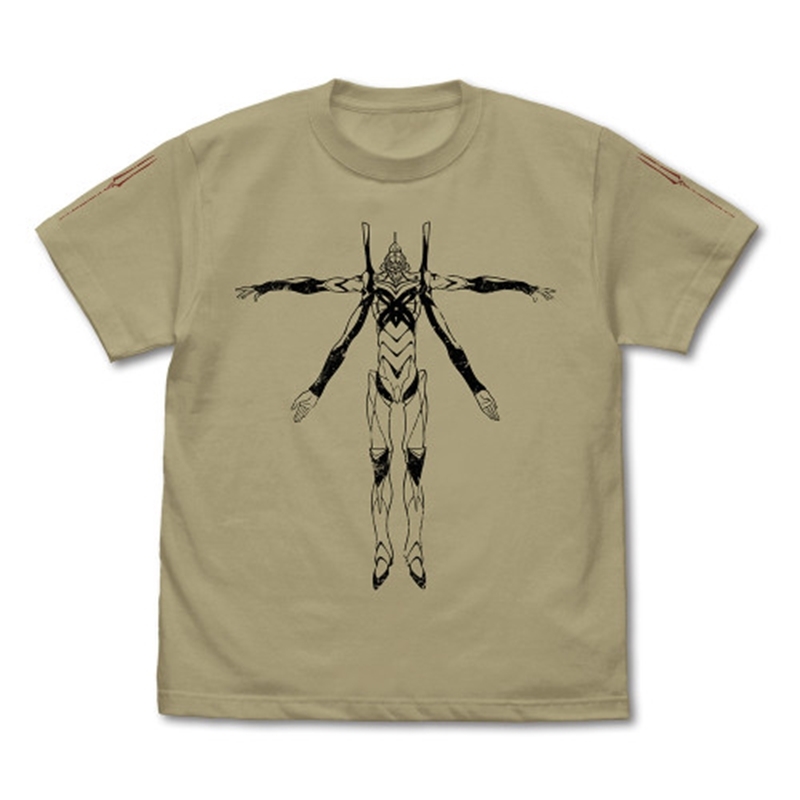 EVANGELION エヴァンゲリオン第13号機 Tシャツ/SAND KHAKI-S 画像 2 | AniSmile