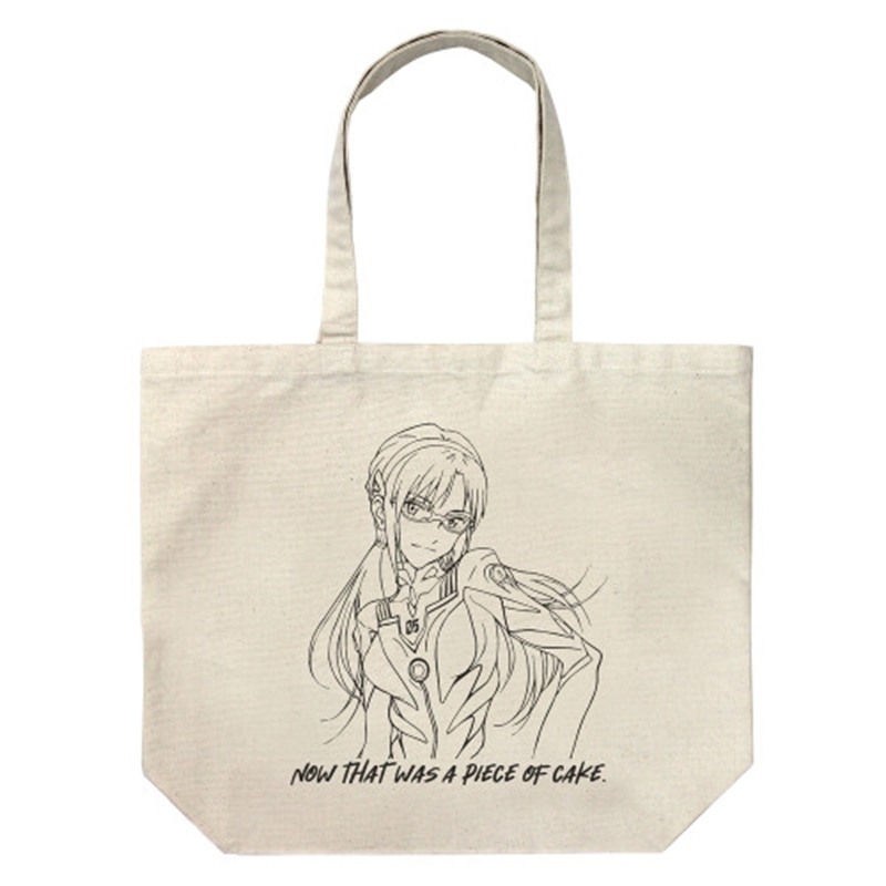 EVANGELION 真希波・マリ・イラストリアス ラージトート/NATURAL - 公式商品画像 | AniSmile