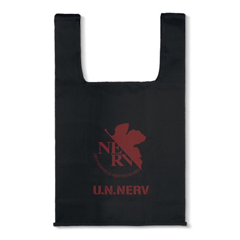 EVANGELION NERV エコバッグ/BLACK - 公式商品画像 | AniSmile