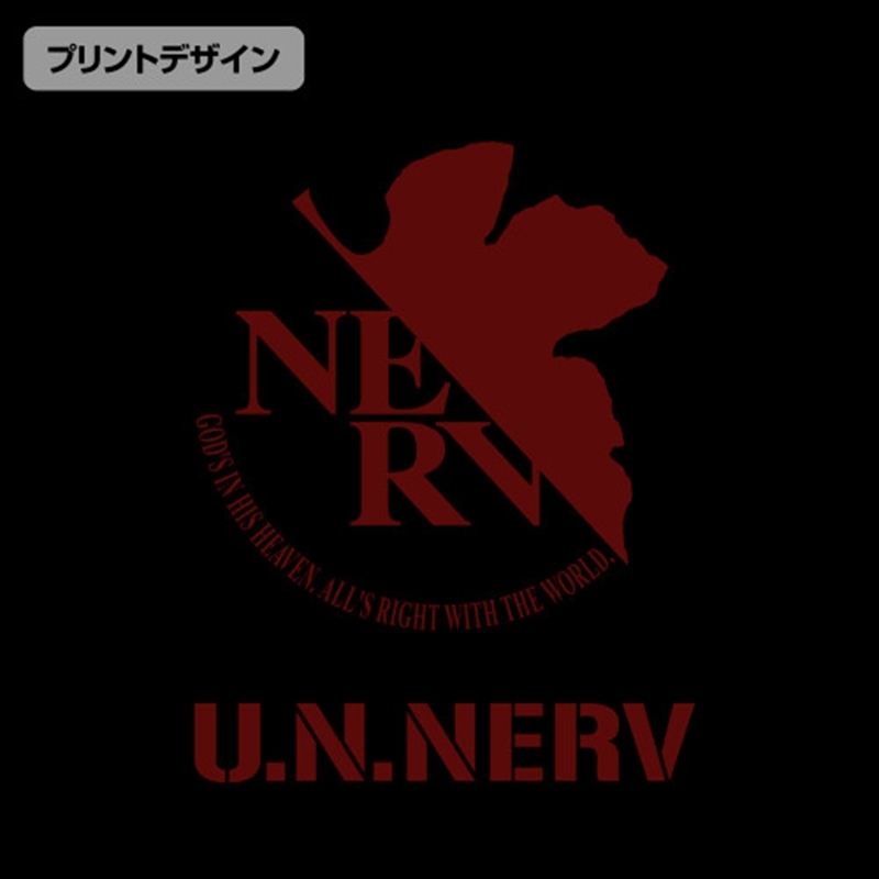 EVANGELION NERV エコバッグ/BLACK 画像 2 | AniSmile