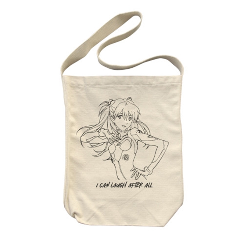 EVANGELION 式波・アスカ・ラングレー ショルダートート/NATURAL - 公式商品画像 | AniSmile